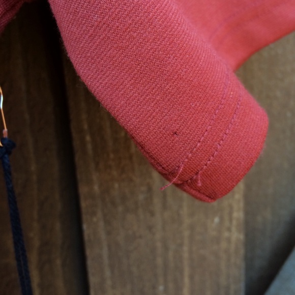 Forever 21 Contemporary Short Le Rust Wrap Dress - Picture 7 of 9